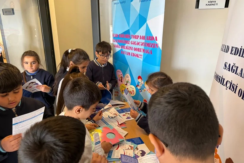 Səhiyyə Nazirliyi&nbsp;uşaqlar üçün tibbi aksiya keçirib