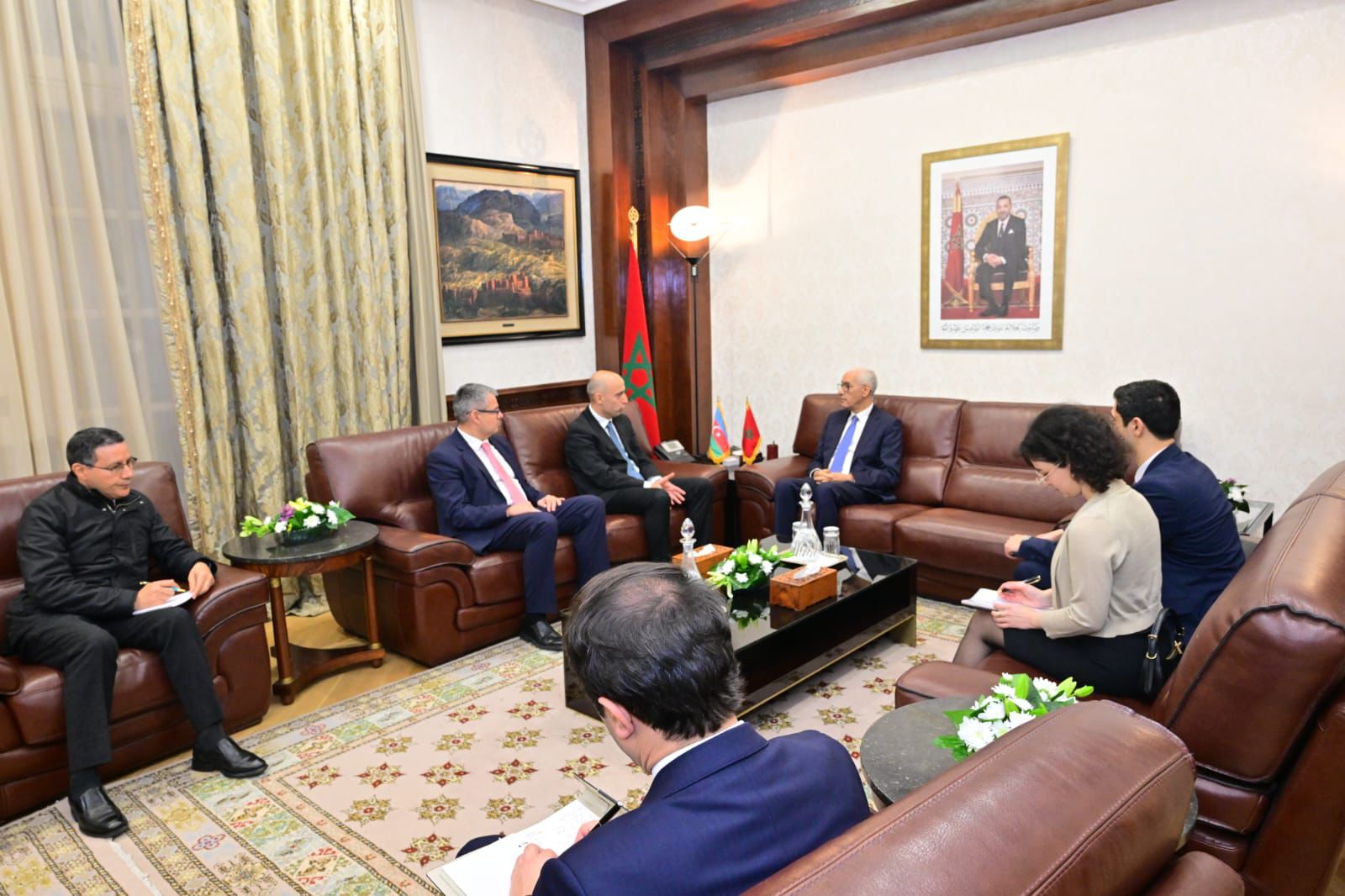 Emin Əmrullayev Mərakeş Krallığında rəsmi səfərdədir