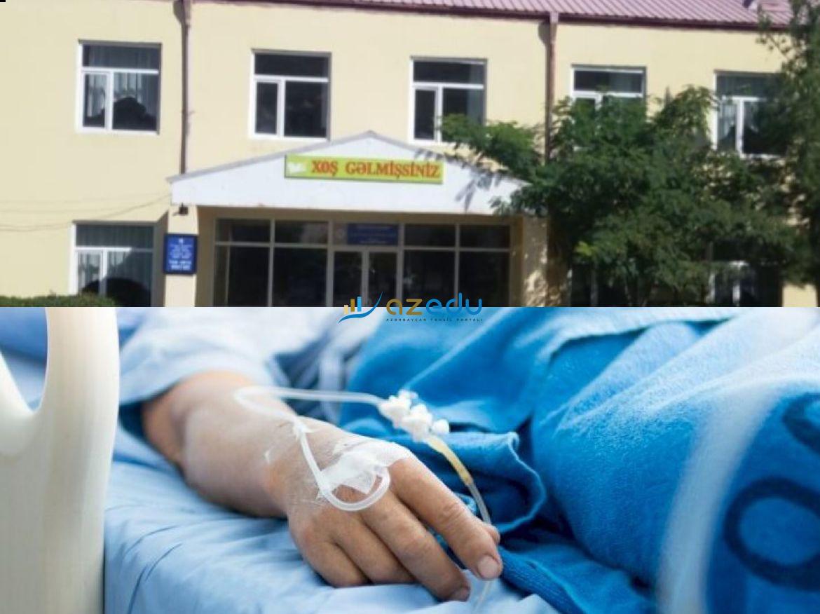 Zəhərlənən şagirdlər evə buraxılıb - YENİLƏNİB