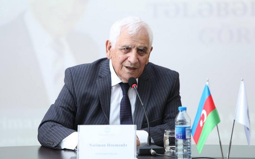 Nəriman Həsənzadə&nbsp;&ldquo;Heydər Əliyev&rdquo; ordeni ilə təltif edilib
