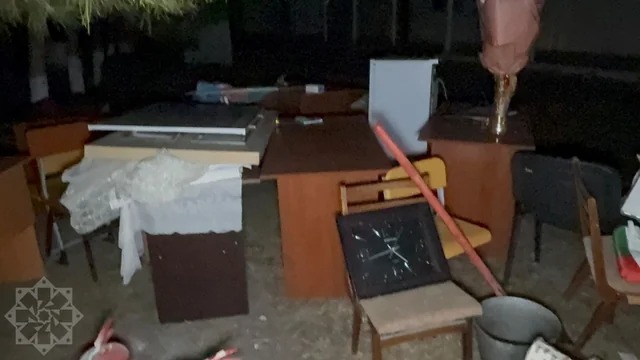 Ucarda məktəb binası yanıb