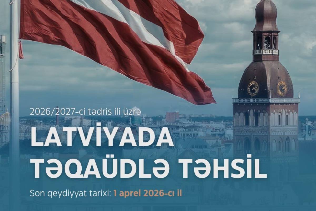 Latviyada təqaüd proqramı elan edilib
