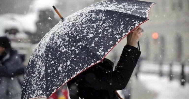 Güclü külək əsir, qar yağır -&nbsp;FAKTİKİ HAVA