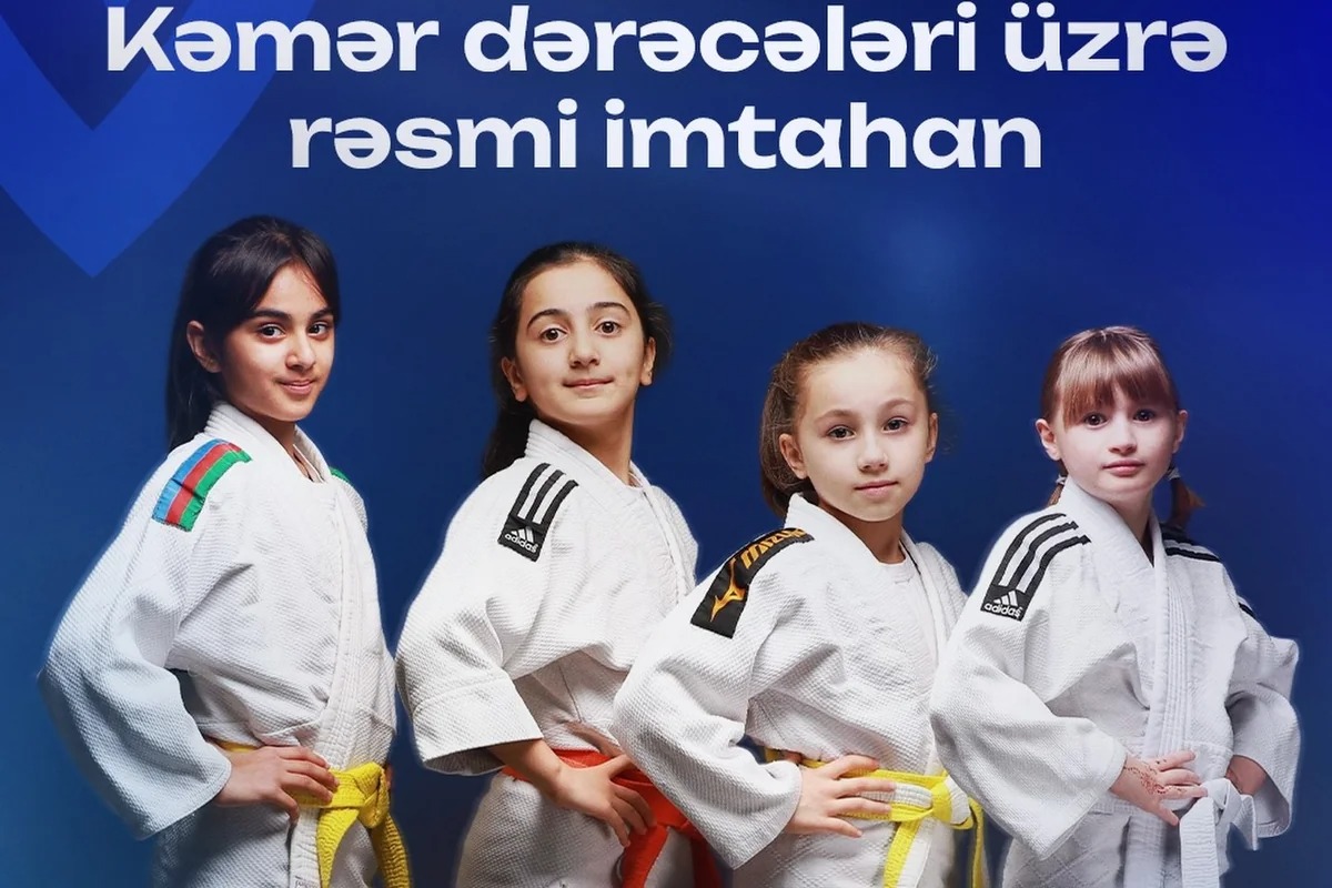 Cüdo Federasiyası kəmər dərəcələri üzrə rəsmi imtahan keçirəcək