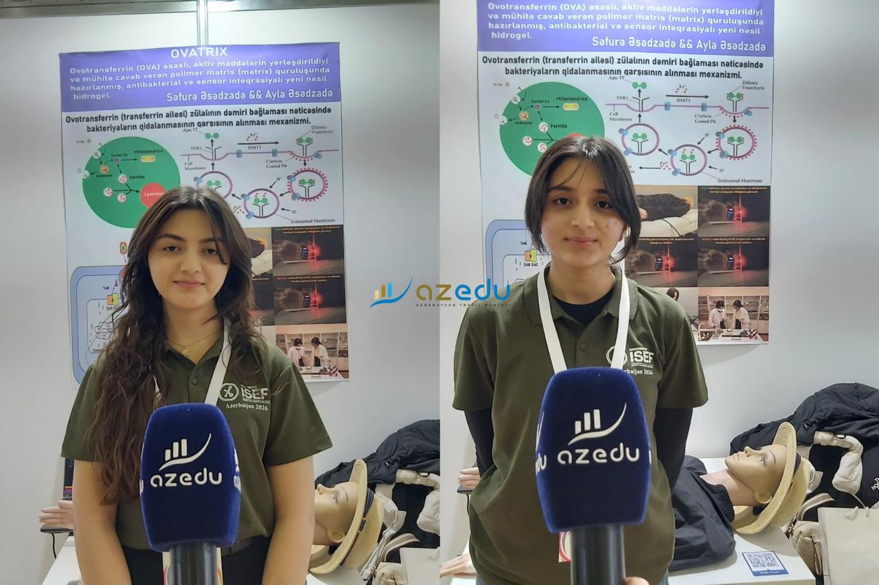 Şagirdlərdən maraqlı İXTİRA -&nbsp;xəstələrin yaralarını sensorlarla izləyir