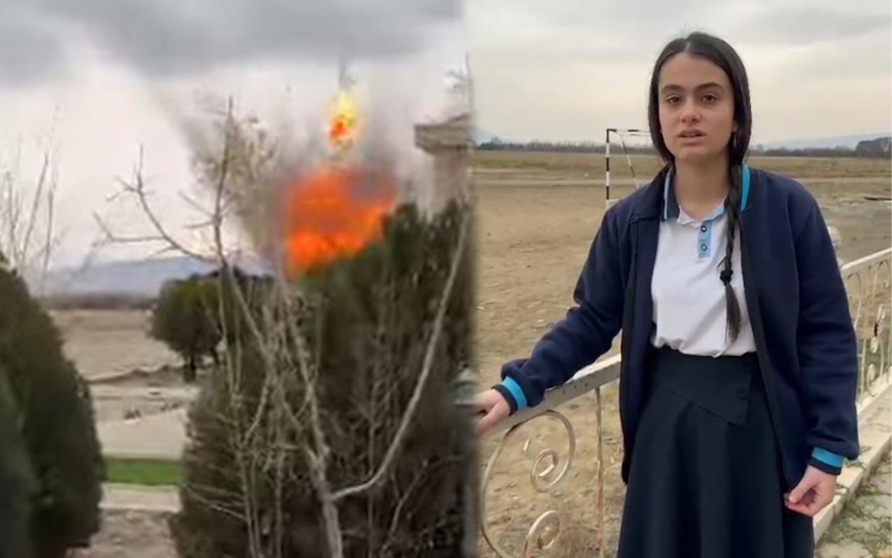 Naxçıvan məktəblisindən Təbrizə, Zəncana təsirli sözlər&nbsp;- &ldquo;Mənim səsim olun!&rdquo;