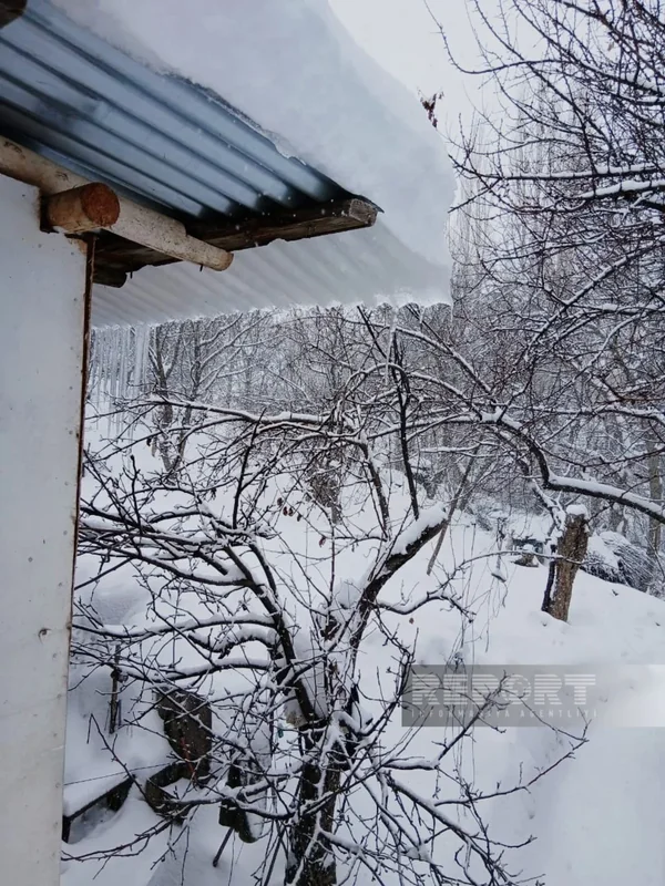 Naxçıvanda qar örtüyünün hündürlüyü YARIM METRİ KEÇDİ