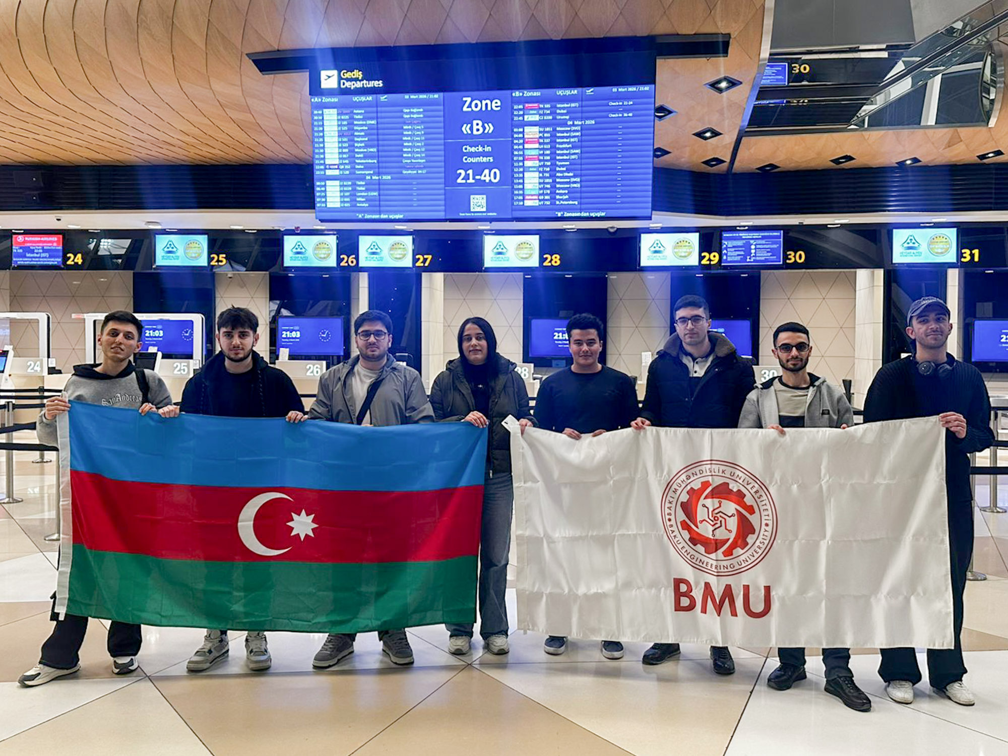 BMU-nun magistr tələbələri&nbsp;Çində təhsilə başlayır