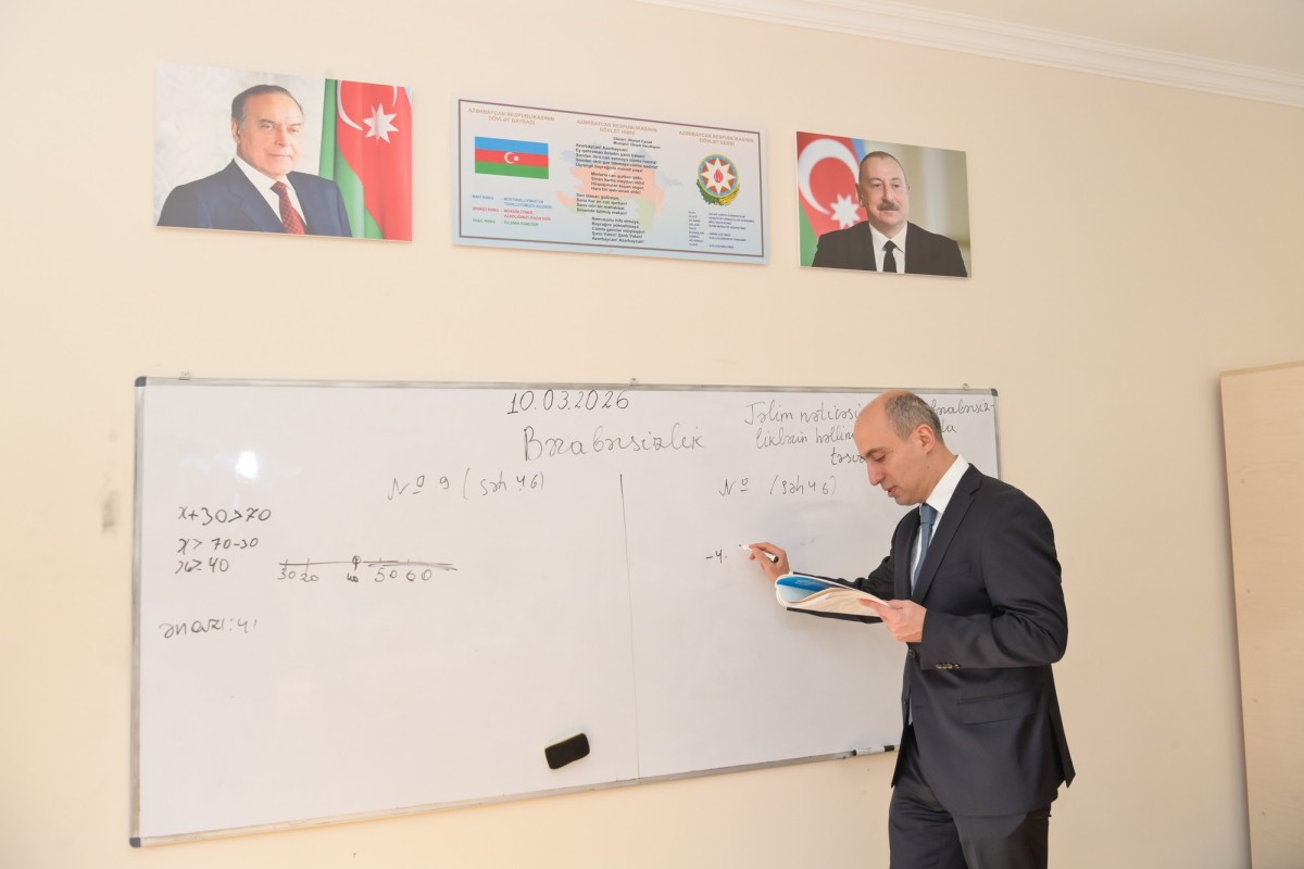 Emin Əmrullayev Xankəndi və Xocalı məktəblərində olub -&nbsp;FOTO