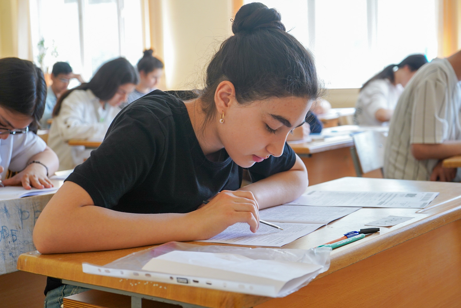 Kəlbəcərdə ilk dəfə buraxılış imtahanı keçirilir