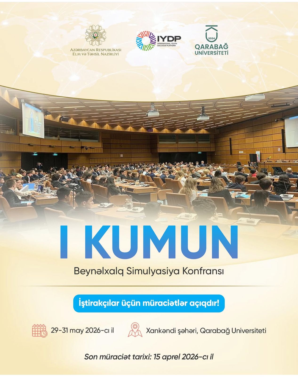 Tələbələrin Nəzərinə: Xankəndidə&nbsp;BMT Modeli Konfrans KEÇİRİLƏCƏK