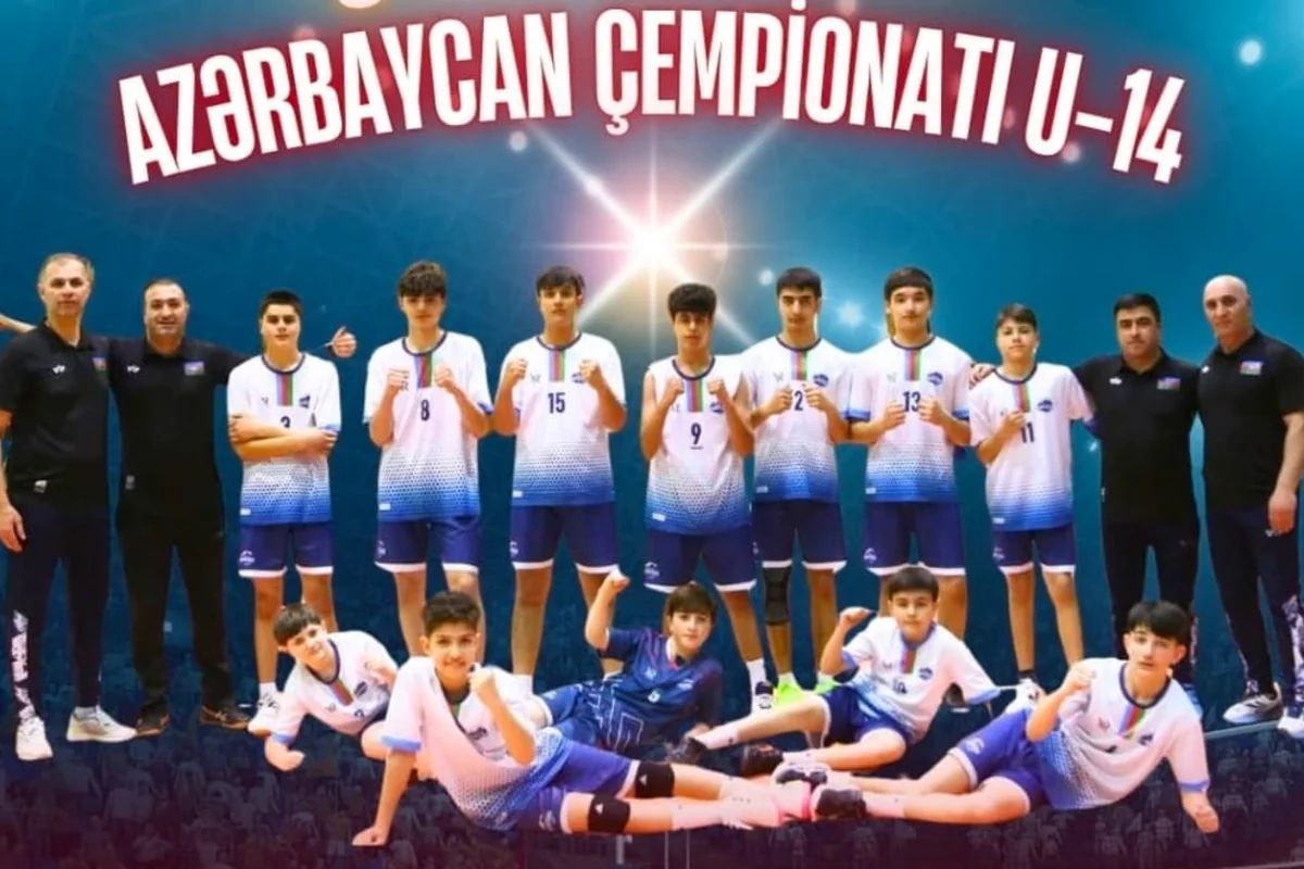 Yeniyetmə voleybolçular çempionatda qalib olub