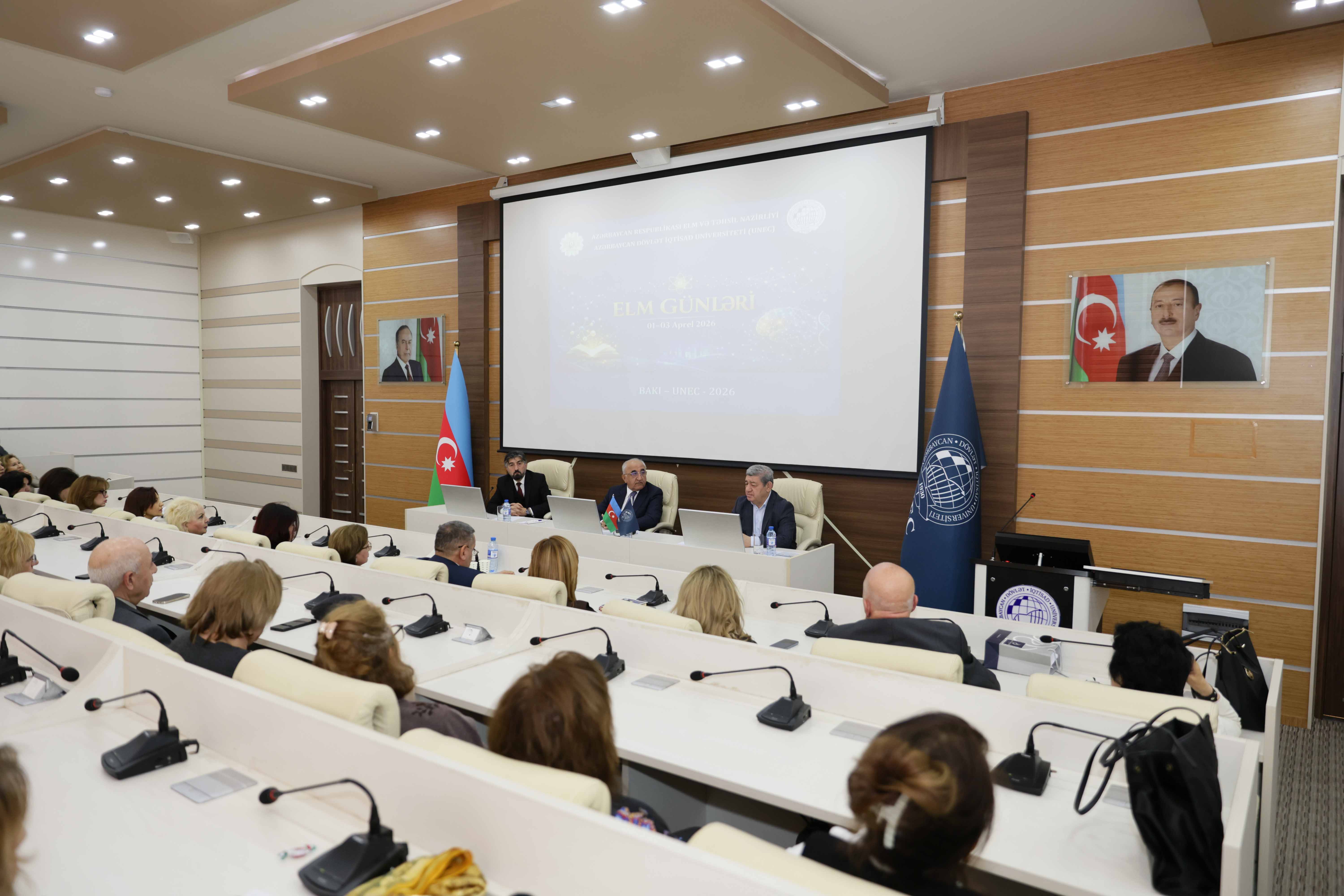 &ldquo;Elm Günləri&rdquo; çərçivəsində UNEC-də növbəti tədbir