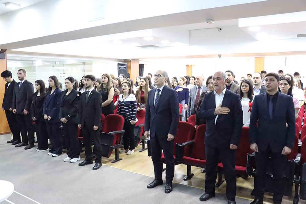 Azərbaycan Universitetində Aprel döyüşlərinə&nbsp;həsr olunmuş tədbir keçirilib