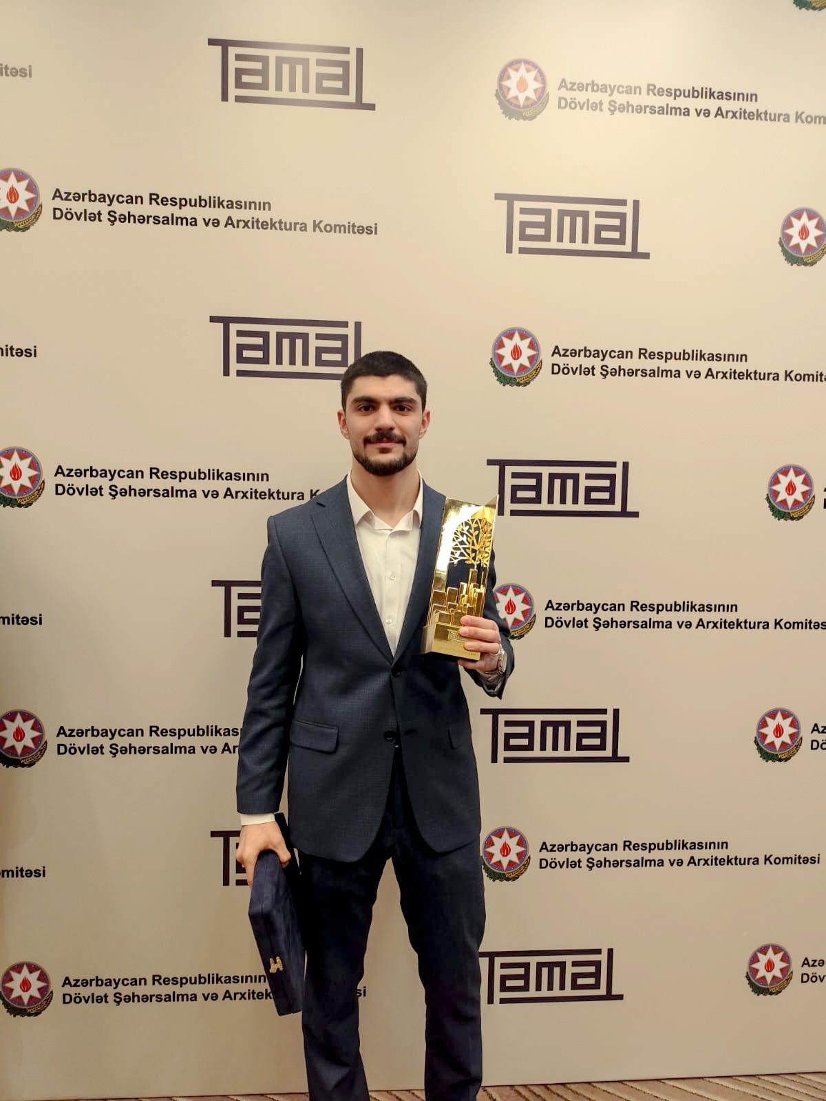 AzMİU məzununun layihəsi &ldquo;Təməl&rdquo; mükafatına layiq görüldü