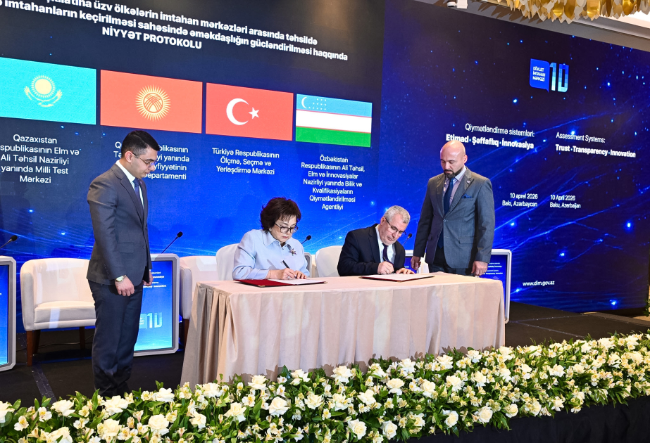 TDT ölkələrinin imtahan mərkəzləri arasında niyyət protokolu imzalanıb