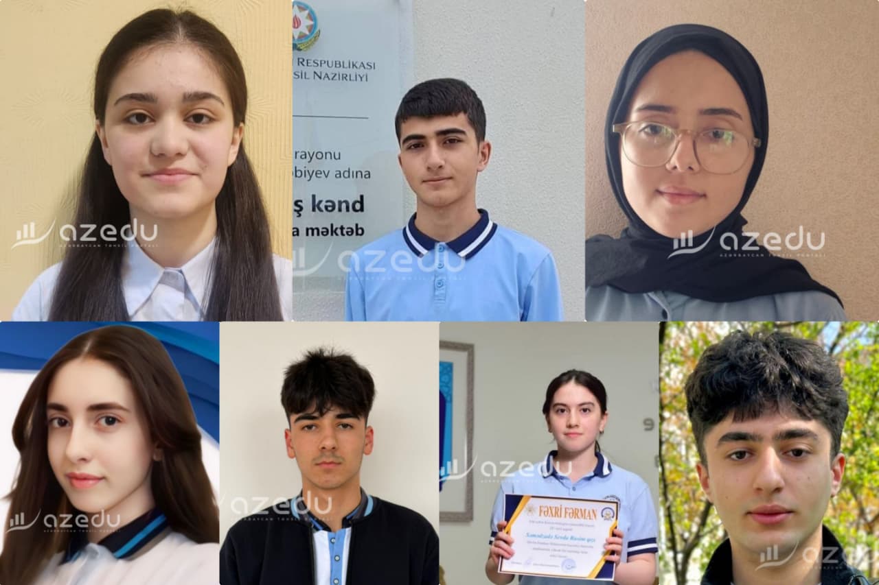 Şimal qərb bölgəsində buraxılışdan&nbsp;yüksək bal toplayan ŞAGİRDLƏR