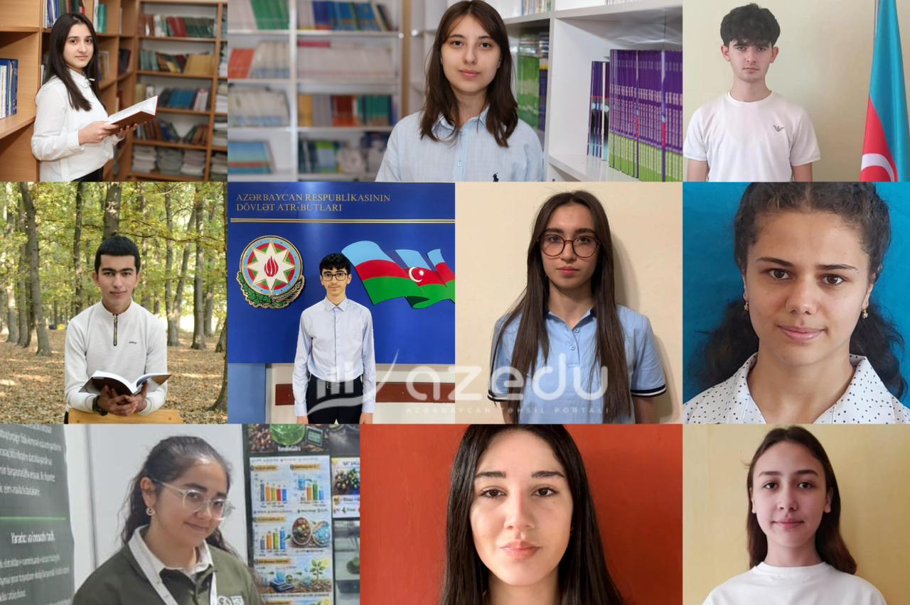 Qarabağ regionu üzrə yüksək bal toplayan ABİTURİYENTLƏR