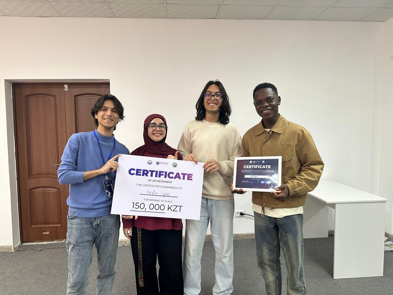 ADNSU tələbələri beynəlxalq hakatonda birinci yerə layiq görülüblər