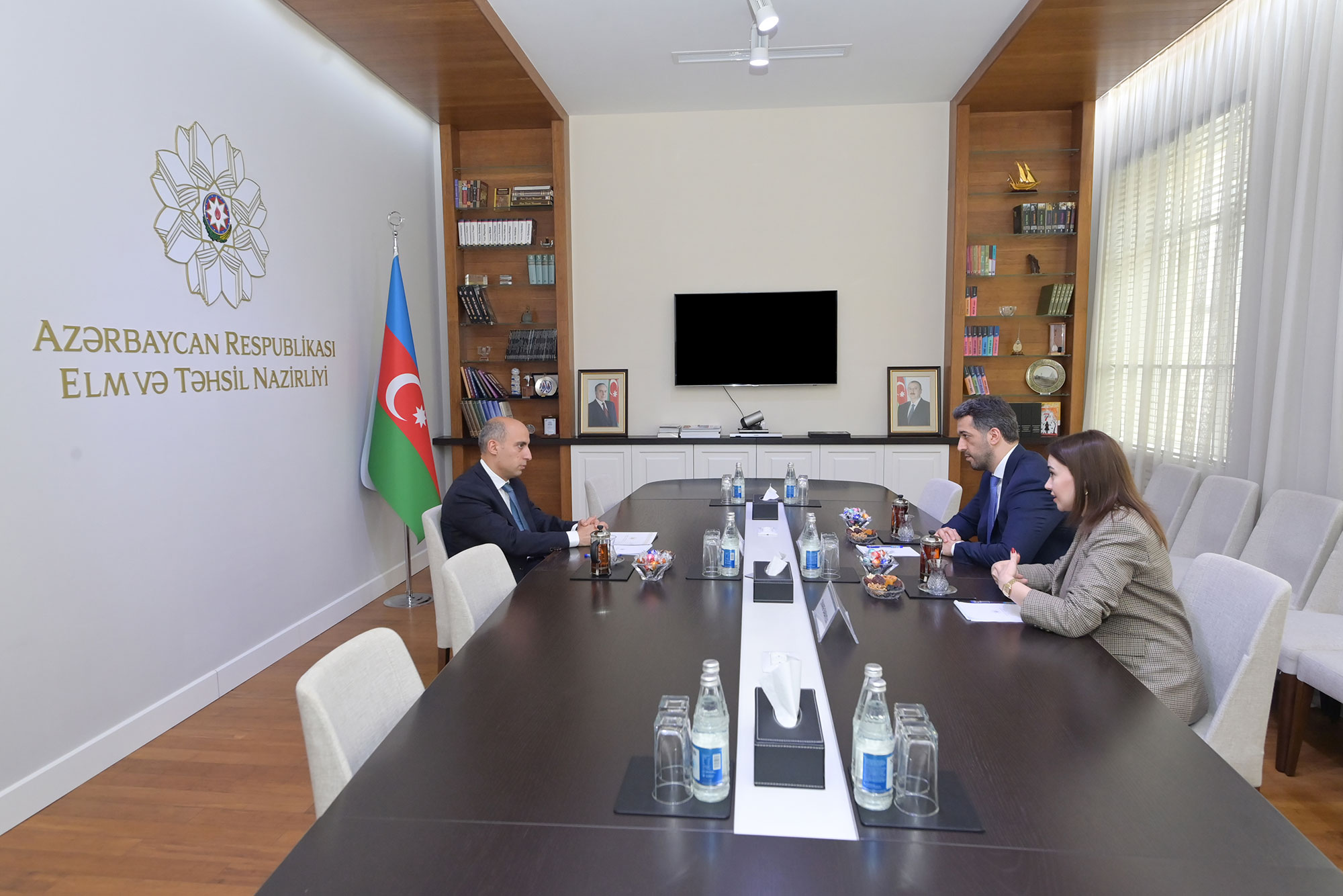 Nazir &ldquo;Yüksəliş&rdquo;in qalibləri ilə görüşüb