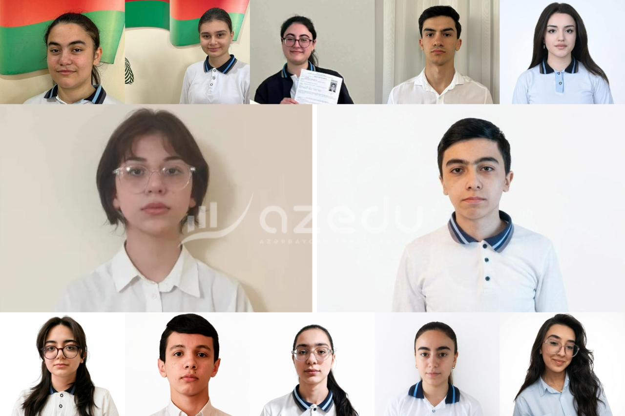 Mərkəzi Aran regionu üzrə ən yüksək bal toplayan ŞAGİRDLƏR