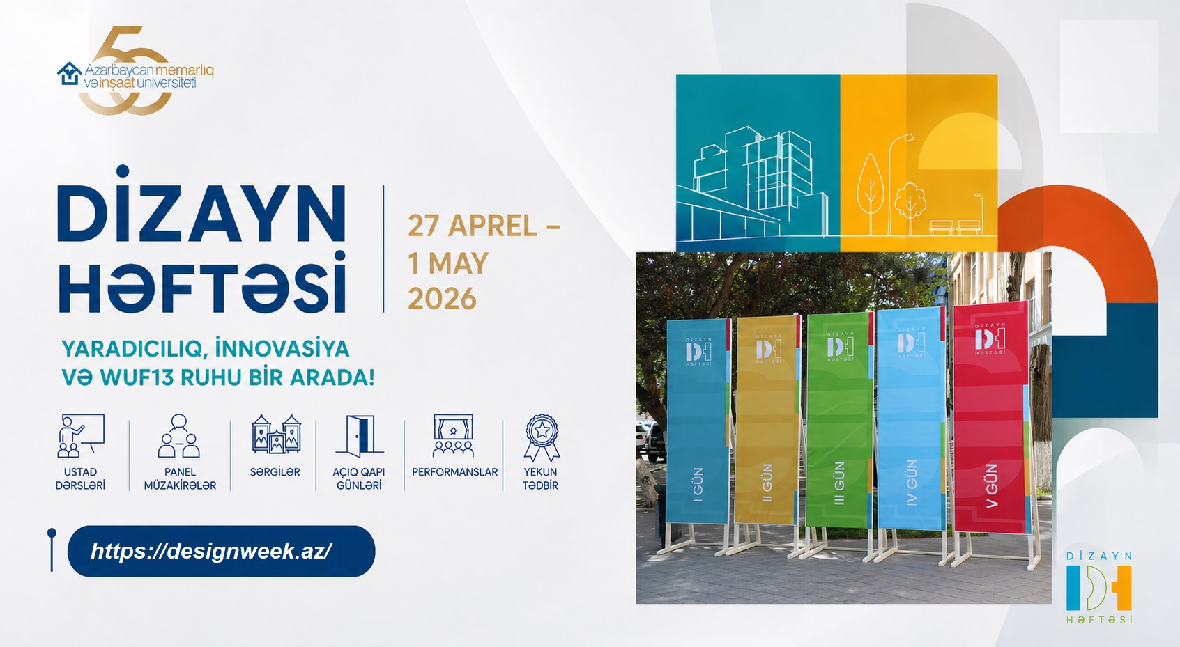 AzMİU-da &ldquo;Dizayn Həftəsi&rdquo;nə start verilib