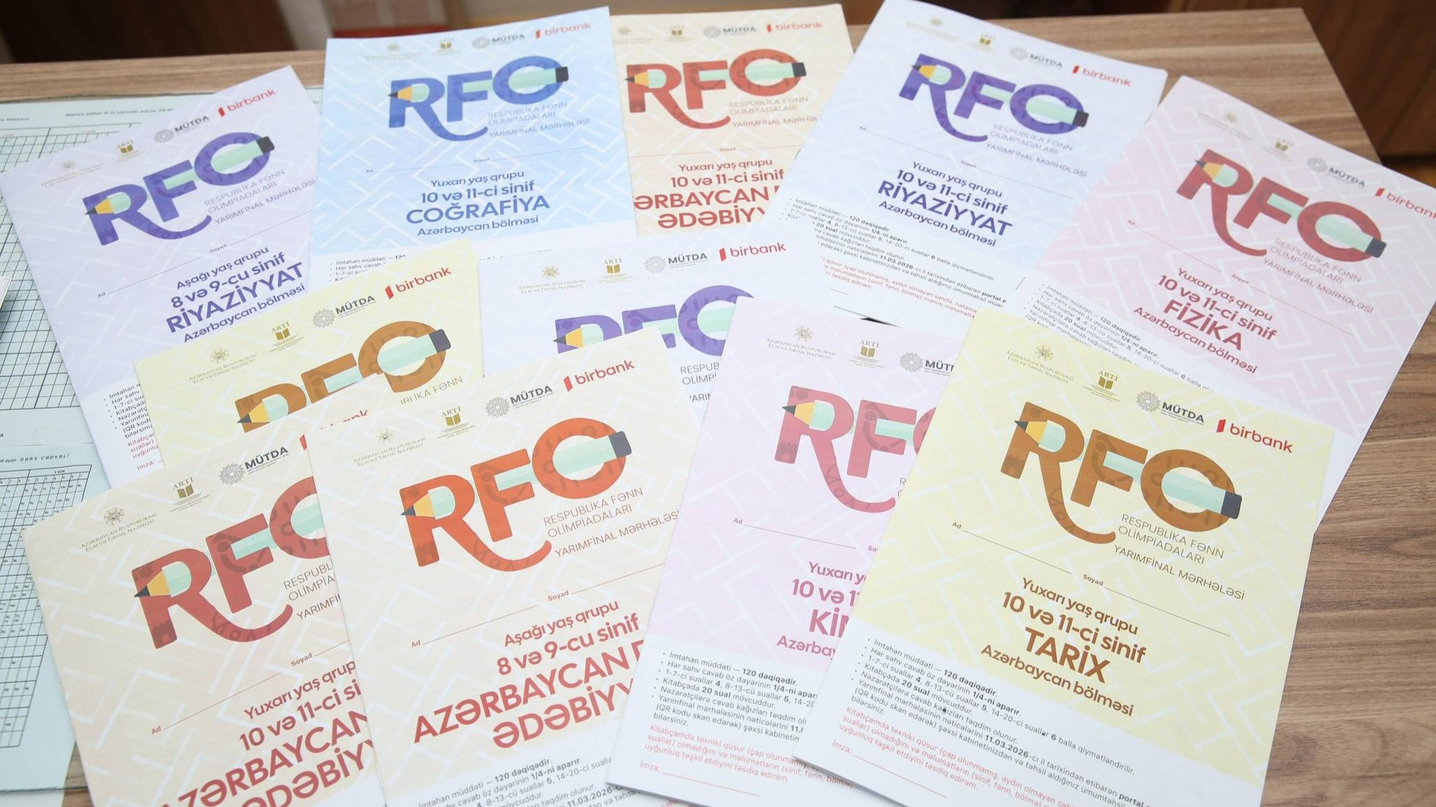 RFO-nun Azərbaycan dili və ədəbiyyat fənni&nbsp;üzrə NƏTİCƏLƏRİ