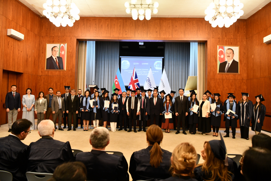 ADNSU və Vorvik ikili diplom proqramının ilk məzunları