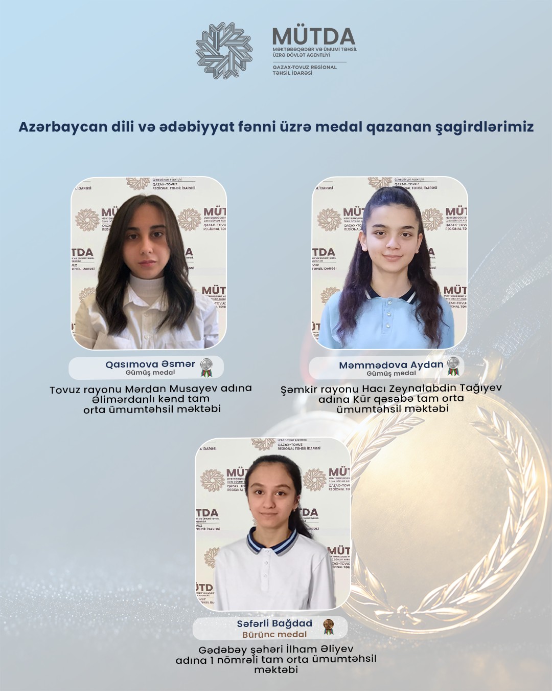 Məktəblilər RFO-dan&nbsp;gümüş və bürünc medal qazanıblar