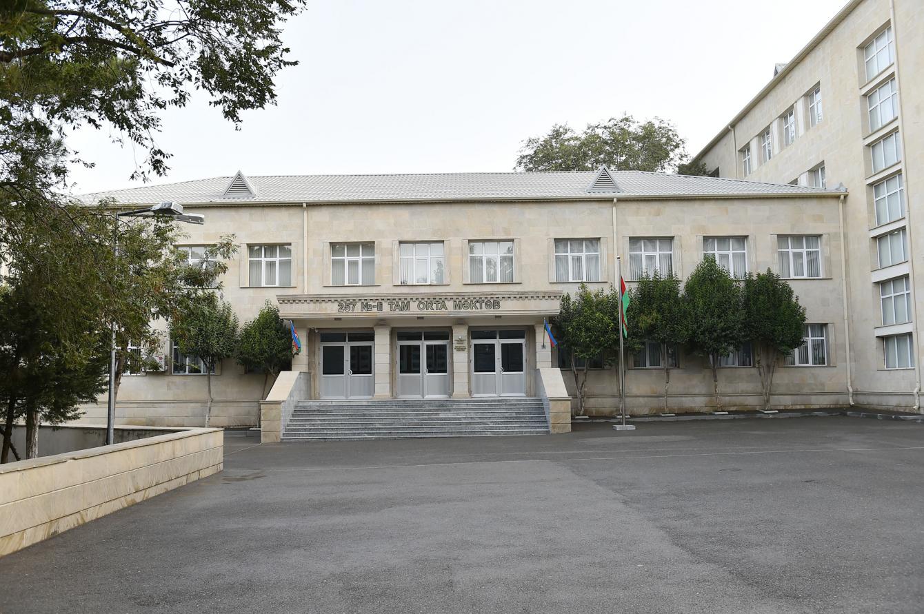 257 nömrəli məktəbdəki hadisə ilə bağlı polis&nbsp;ARAŞDIRMA APARIR