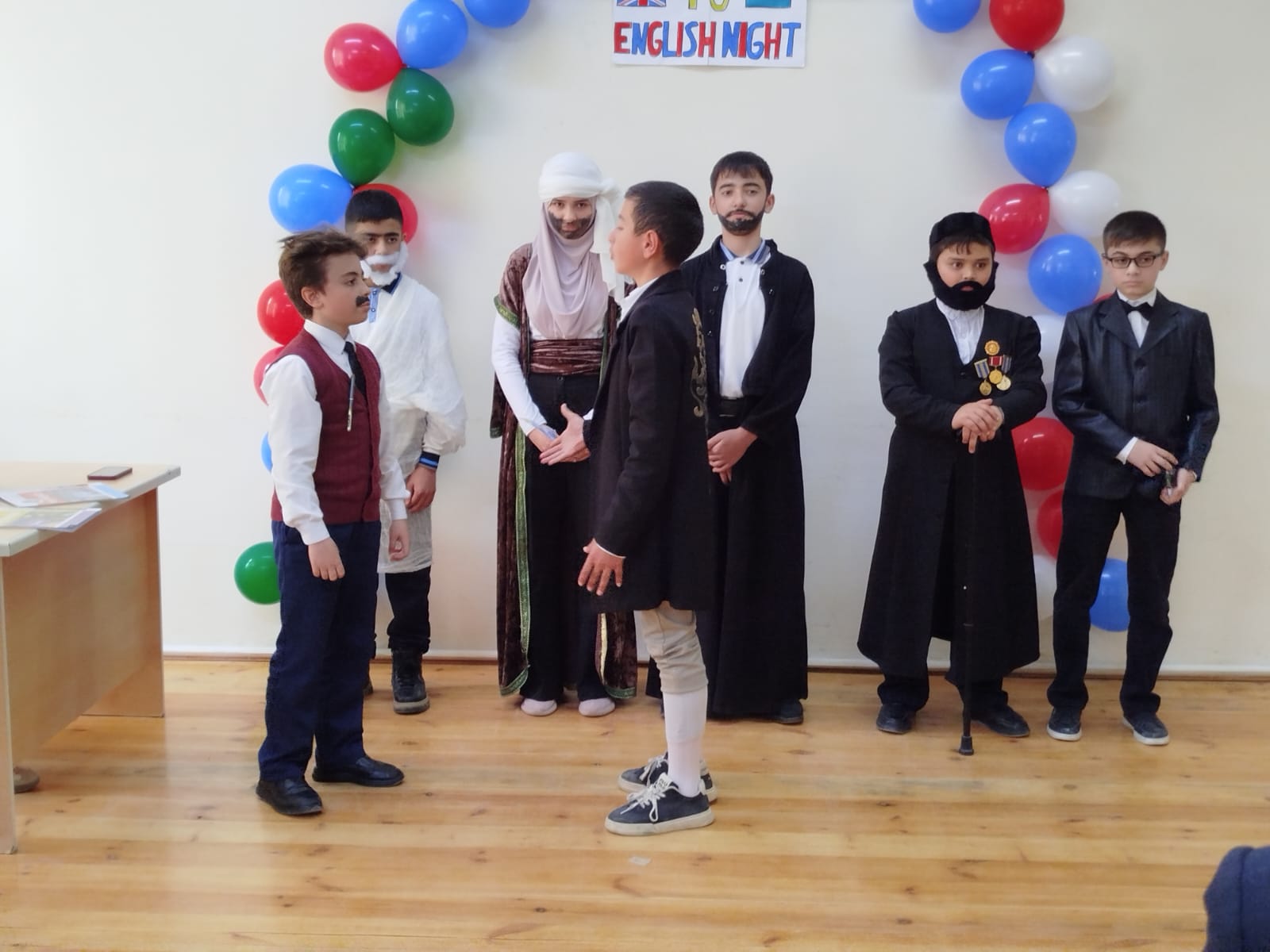 Qobustan məktəbində ingilis dili gecəsi maraqla qarşılandı