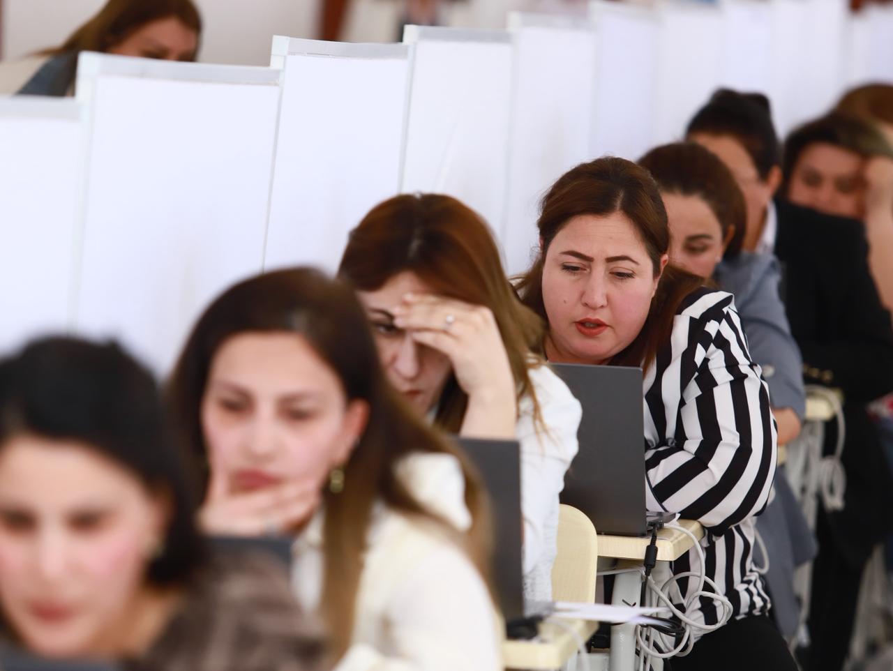 Sertifikasiya imtahanı BAŞLADI