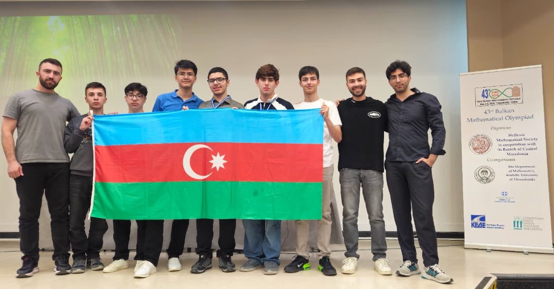 Məktəblilərimiz Balkan Riyaziyyat Olimpiadasında uğur qazanıblar