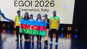 Avropa Qızlar İnformatika Olimpiadasında qızlarımızın uğuru