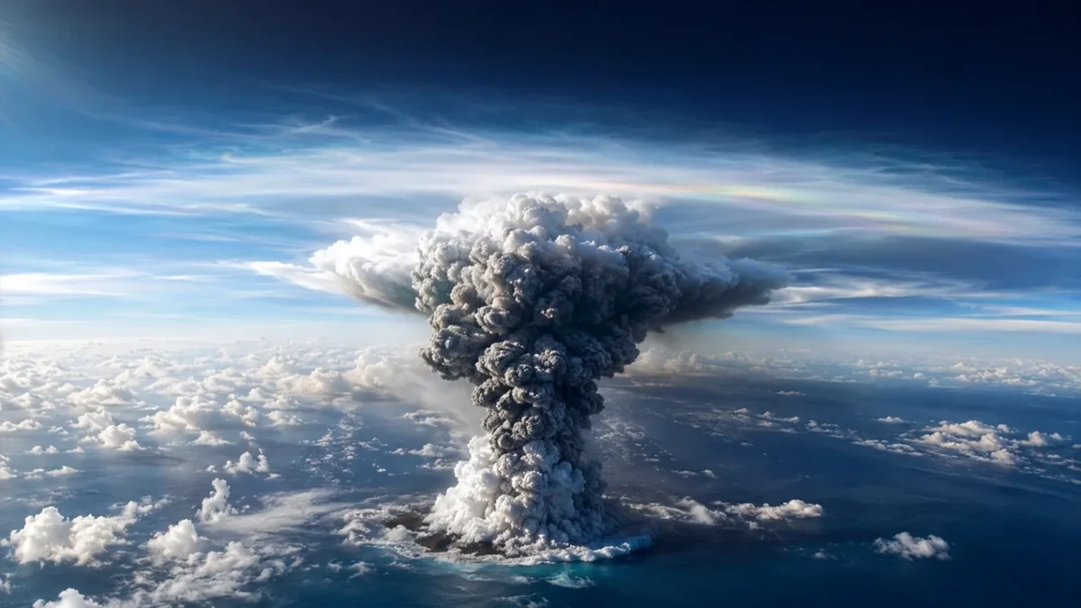 Vulkan partlayışının qeyri-adi nəticəsi&nbsp;