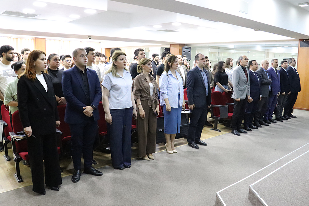 Azərbaycan Universitetində 28 May-&nbsp;Müstəqlillik Gününə həsr olunmuş tədbir keçirilib