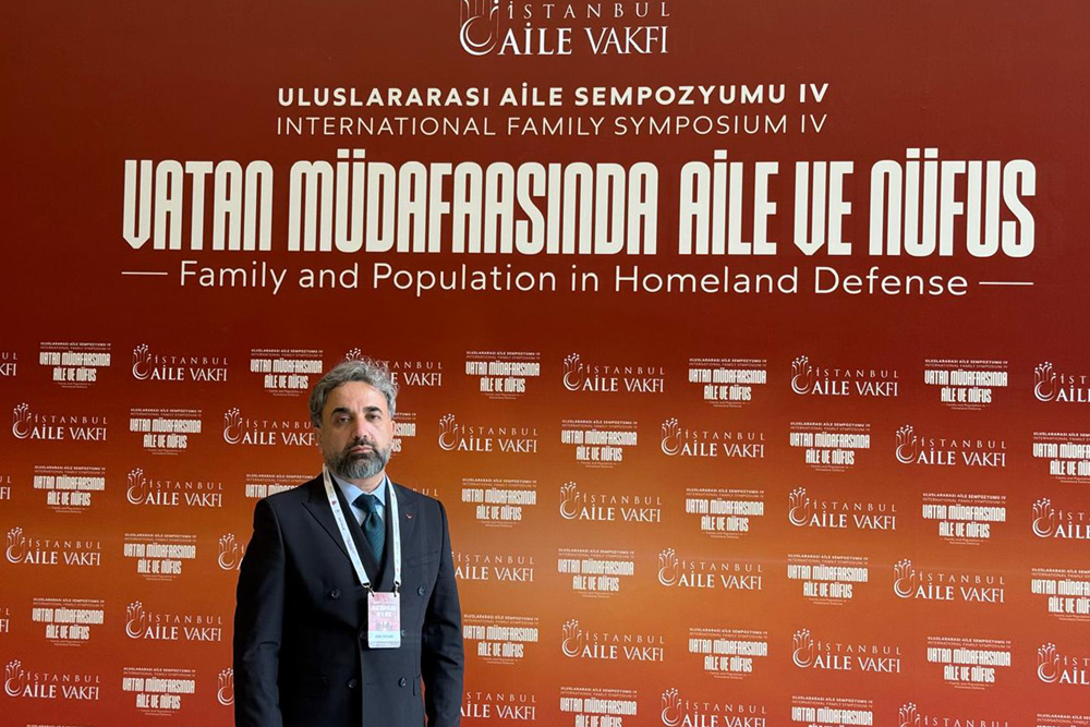 Azərbaycan Universitetinin əməkdaşı Türkiyədə keçirilən simpoziumda çıxış edib
