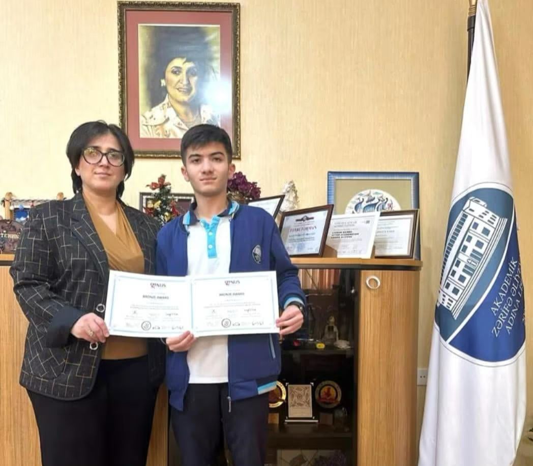 11-ci sinif şagirdindən böyük uğur: xaricdə aparıcı universitetlə qəbul aldı