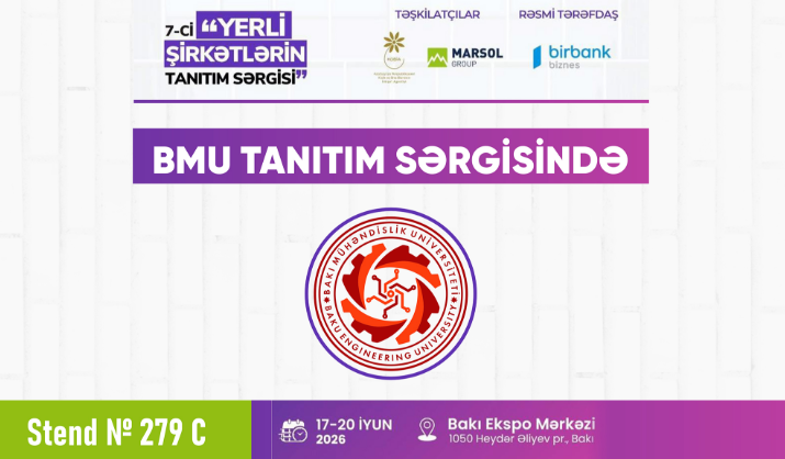 BMU tanıtım sərgisində təmsil olunacaq