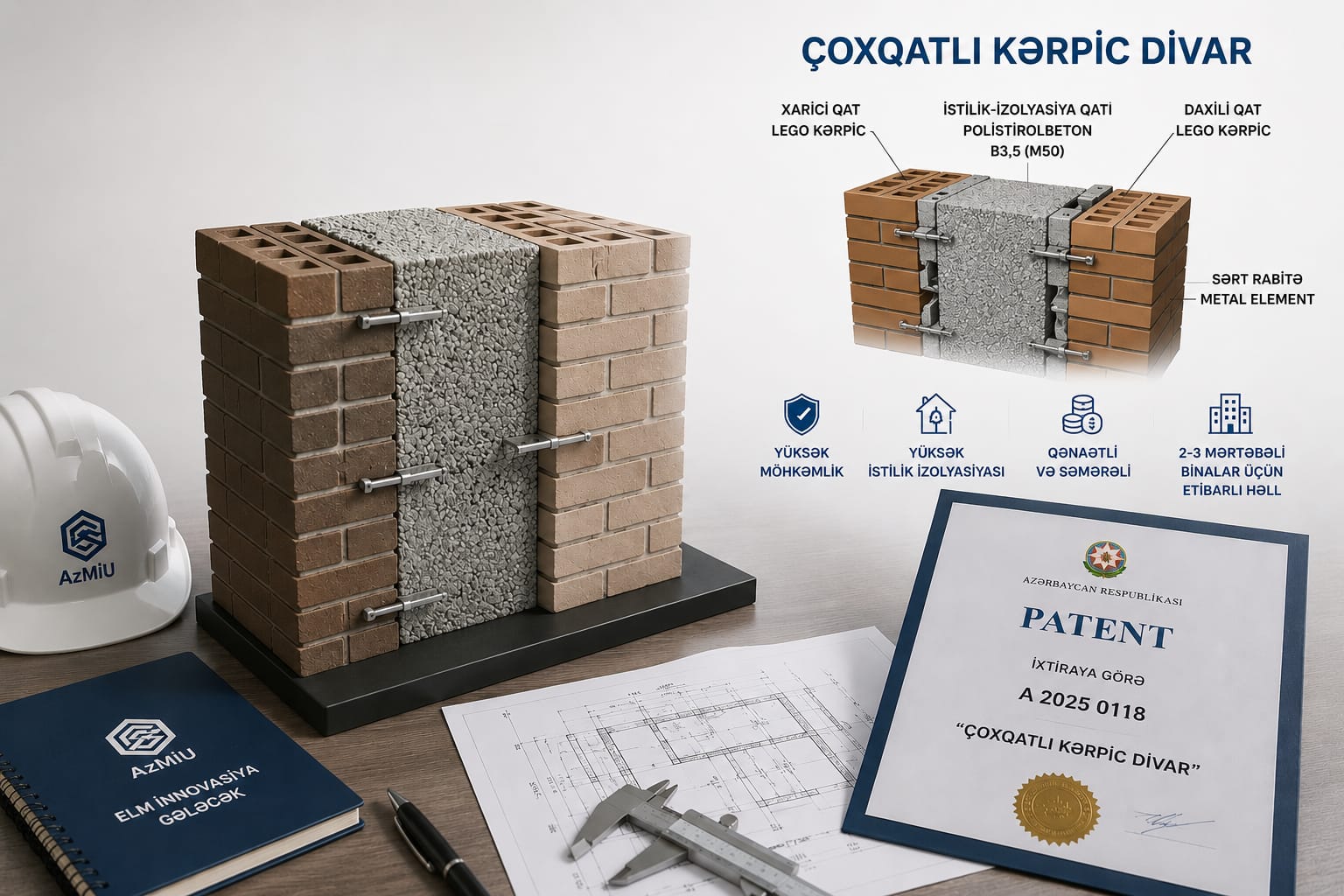 AzMİU alimlərinin ixtirası binaların etibarlılığını artıracaq