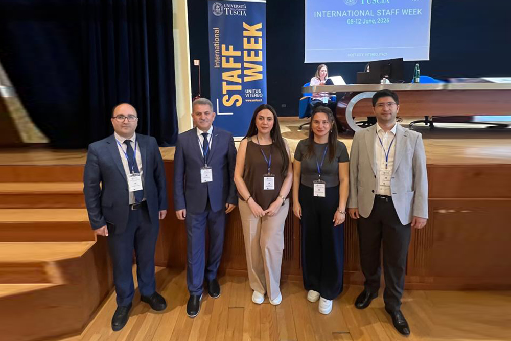 Azərbaycan Universiteti İtaliyada keçirilən&nbsp;tədbirdə təmsil olunub