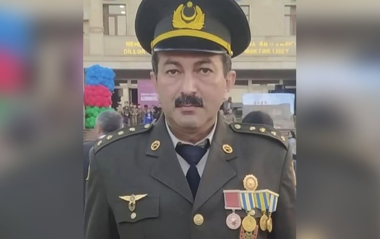 Hərbçi müəllim vəfat etdi&nbsp;- Foto