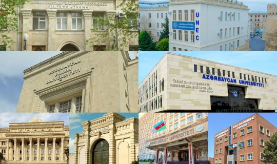 Magistratura qəbulunda zəif nəticə göstərən dövlət və özəl UNİVERSİTETLƏR