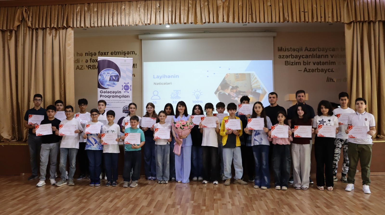 "Gələcəyin Proqramçıları&rdquo; layihəsinin bağlanış mərasimi keçirilib