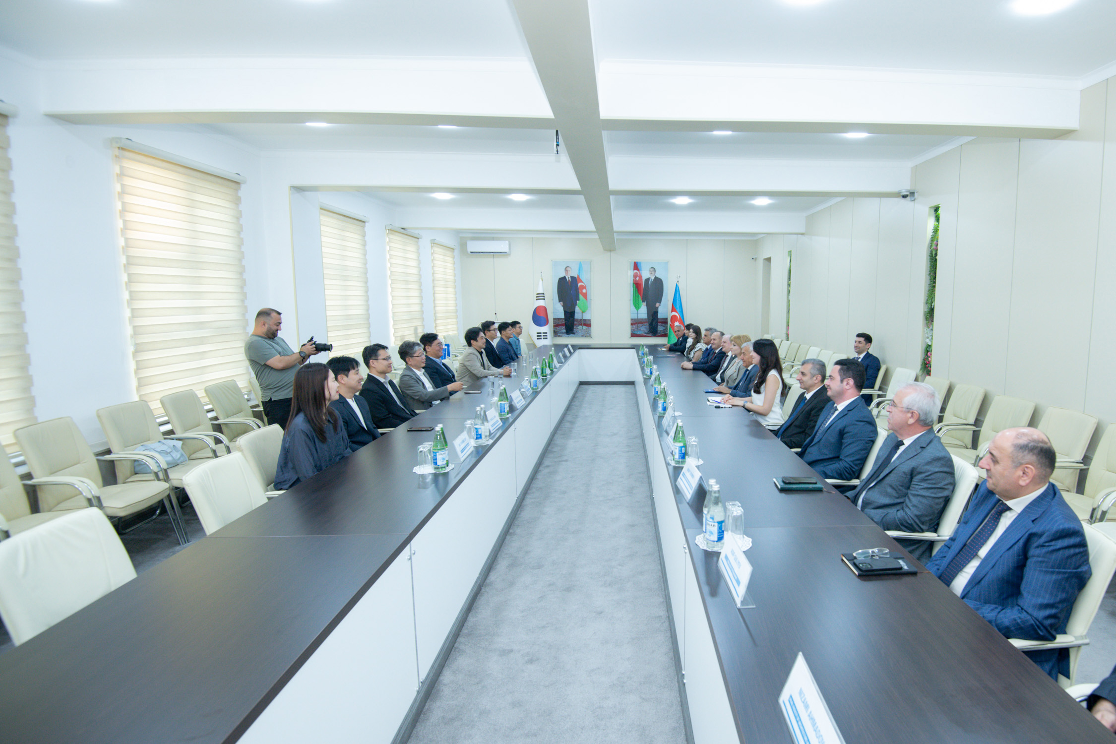 BMU-da İNHA Universitetinin Himayəçilər Şurasının sədri və rəhbər heyəti ilə görüş