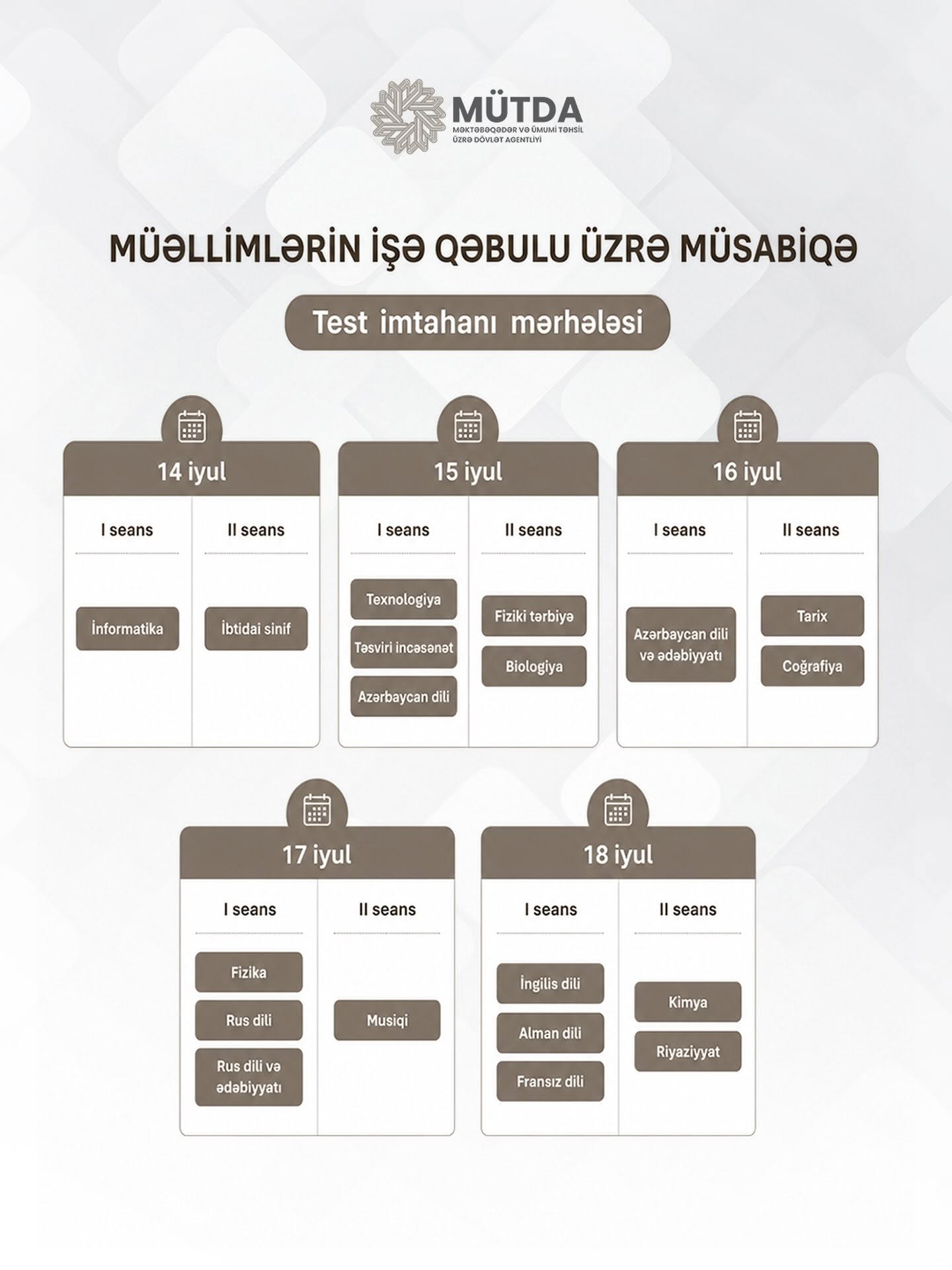 MİQ imtahanının mərhələləri AÇIQLANDI: Müəllimlərin NƏZƏRİNƏ