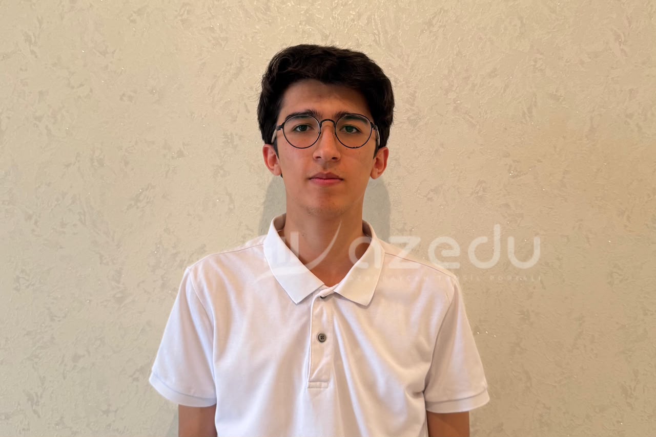 Qəbuldan maksimum bal toplayan Paşa - "Həddindən artıq dərs oxumaq düzgün deyil"