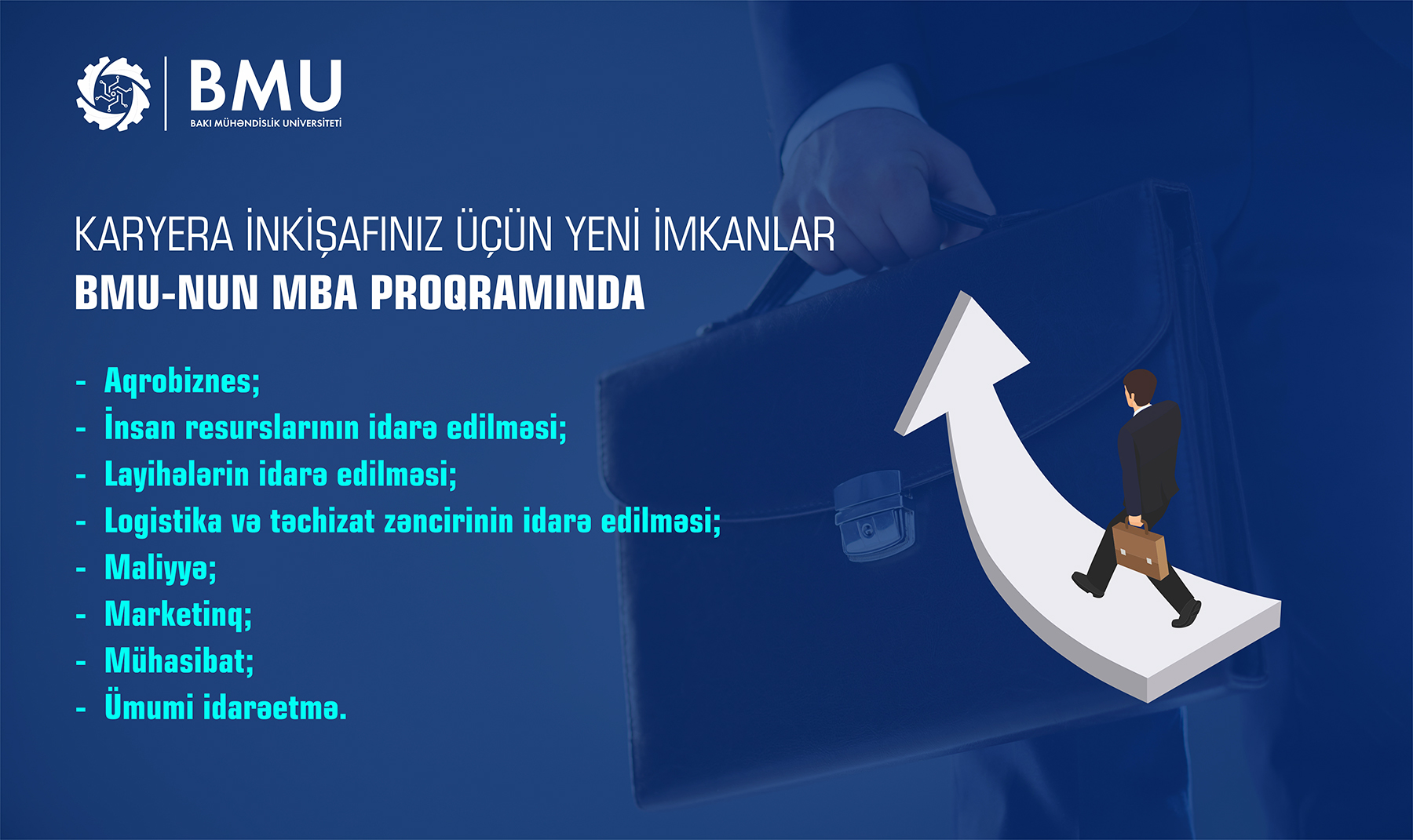 Karyera inkişafınız üçün yeni imkanlar BMU-nun MBA proqramında
