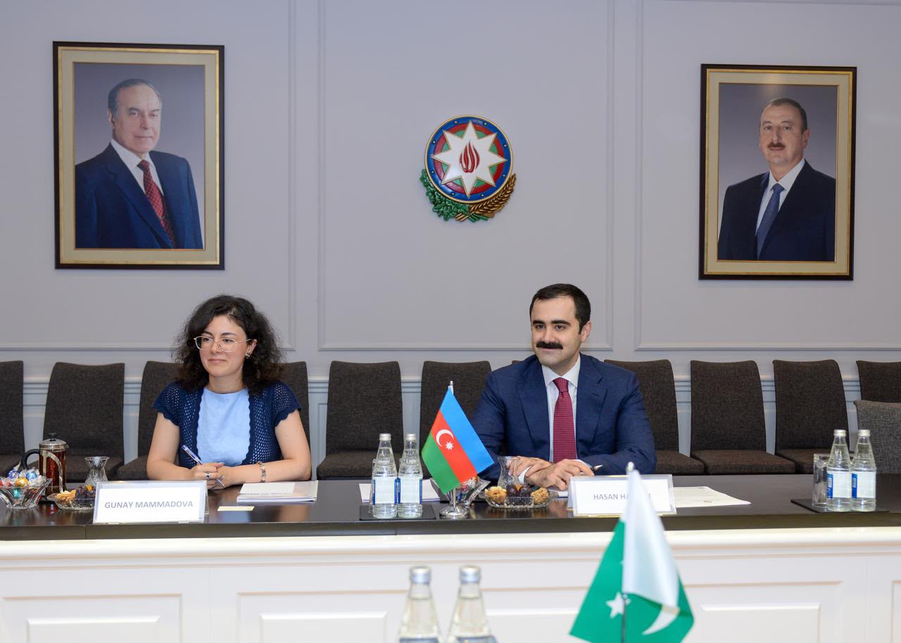 Elm və təhsil nazirinin müavini Pakistanın dövlət naziri ilə görüşüb