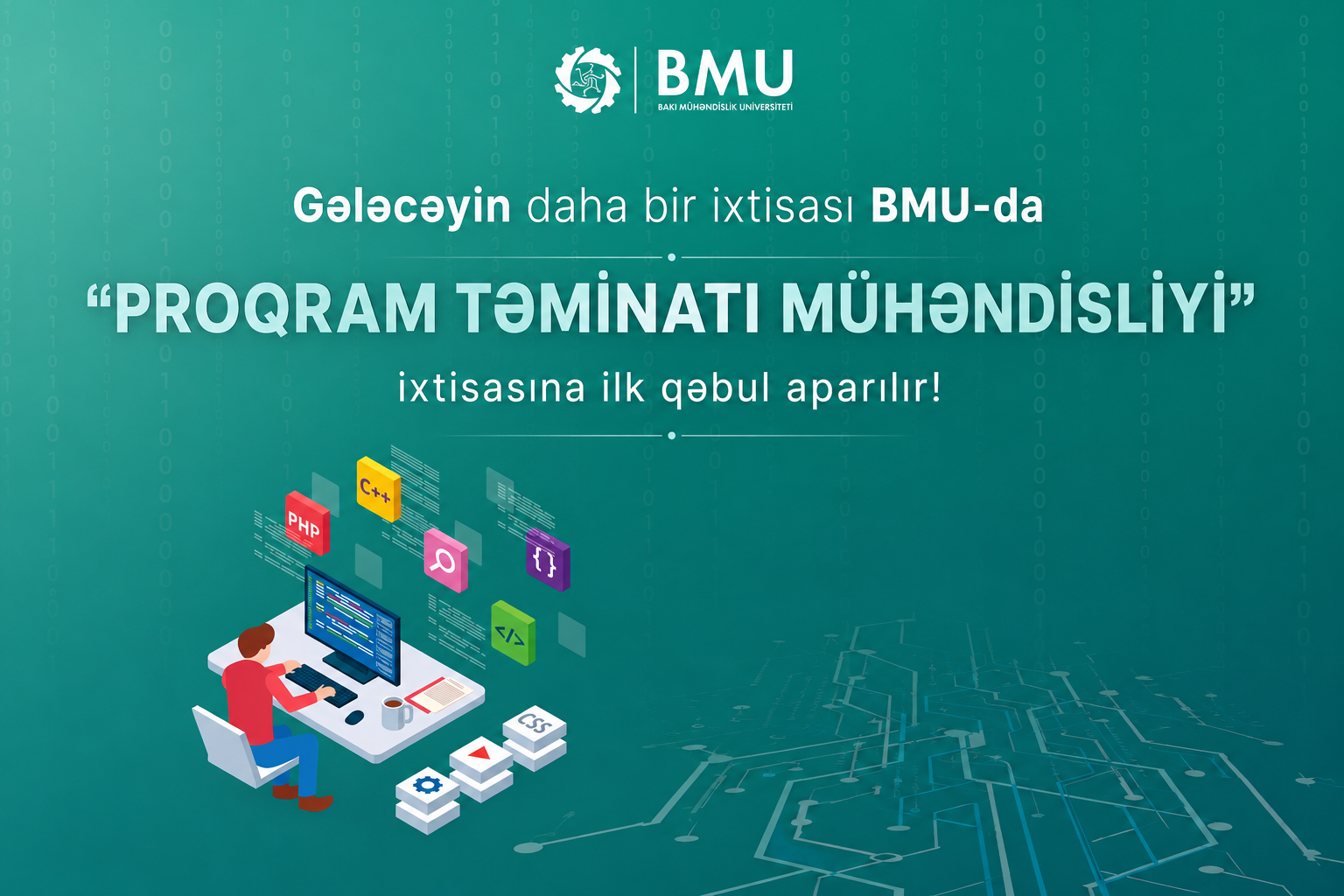 Gələcəyin daha bir ixtisası BMU-da